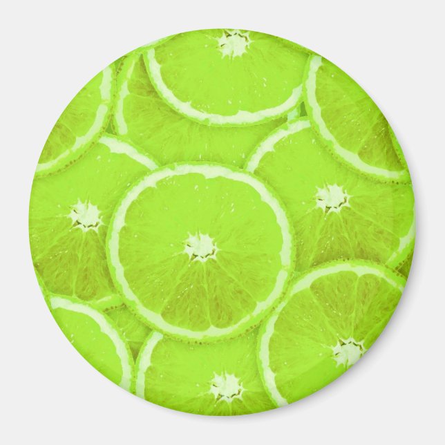 Lime slices magnet (Front)