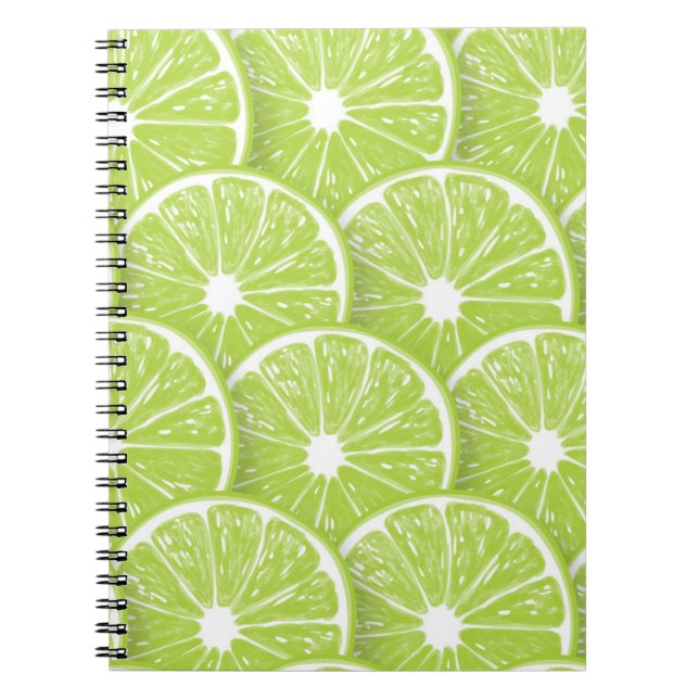 Lime slices notebook (Front)