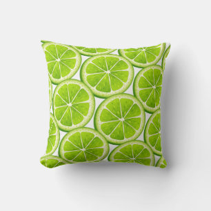 Lime Slices Pillow
