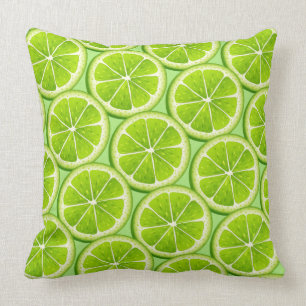 Lime Slices Pillow