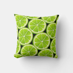 Lime Slices Pillow