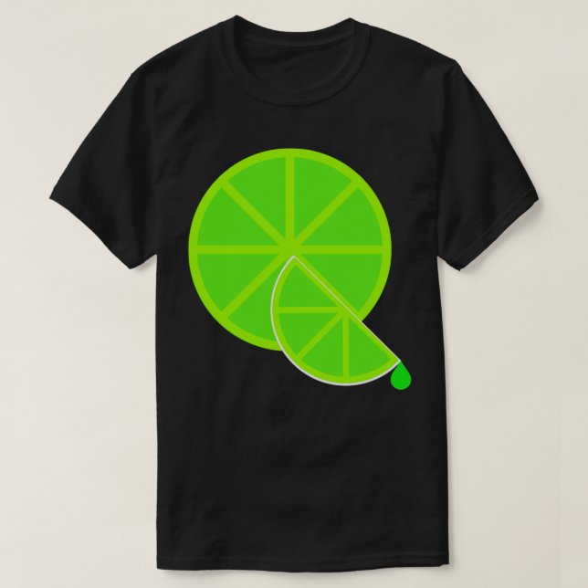 Lime Slices T-Shirt (Design Front)