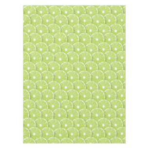 Lime slices tablecloth