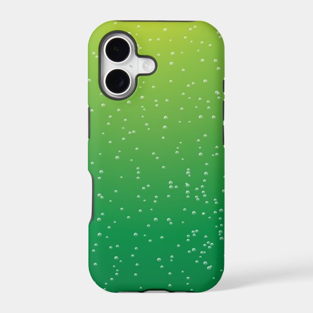 Lime Soda with Tiny Bubbles Background Art (Back)