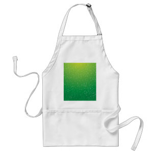 Lime Soda with Tiny Bubbles Background Art Standard Apron