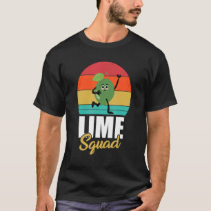 Lime Squad Apparel Limes Juice Halloween Fruit T-Shirt