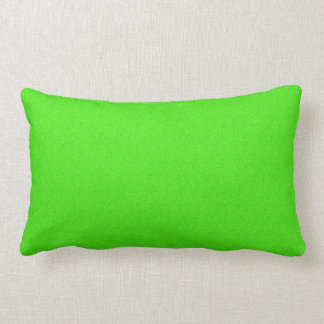 "Lime Static", Throw Pillow Lumbar 13x21