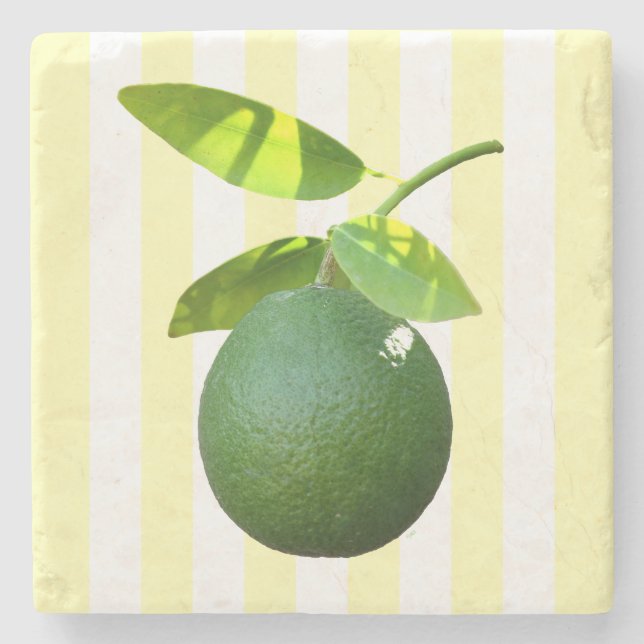 Lime Stone Coaster (Front)
