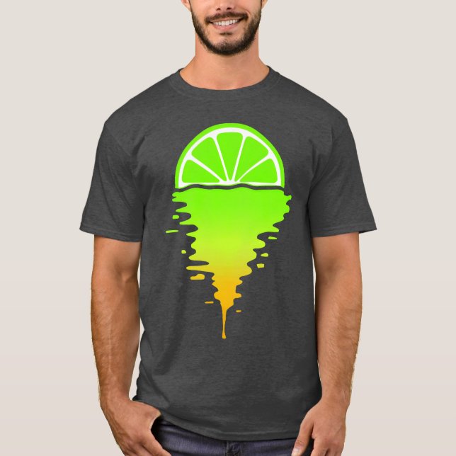 Lime Sunset friends T-Shirt (Front)