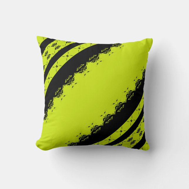Lime Velocity Cushion (Front)