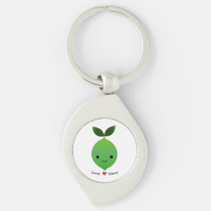 Lime Yours Cute Kawaii Lime Key Ring