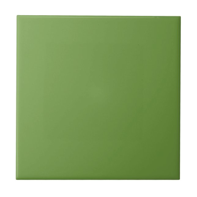 Limeade Solid Colour | Classic | Elegant Ceramic Tile (Front)