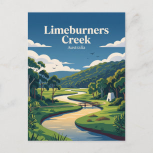 Limeburners Creek National Park Australia Postcard