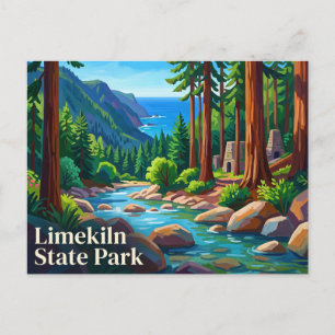 Limekiln State Park California Postcard