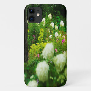 Limelight Hydrangeas in My Rubio Garden iPhone 11 Case