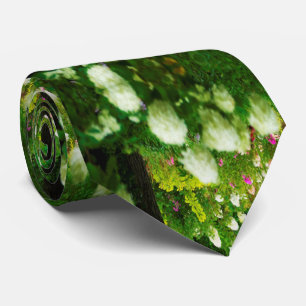 Limelight Hydrangeas in My Rubio Garden Tie