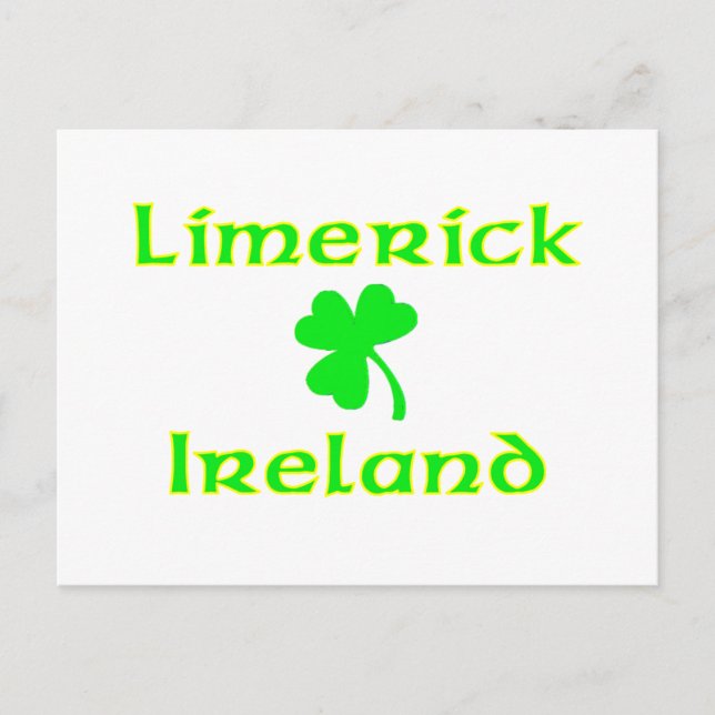 Limerick, Ireland Postcard (Front)