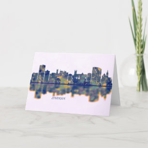 Limerick Skyline Holiday Card