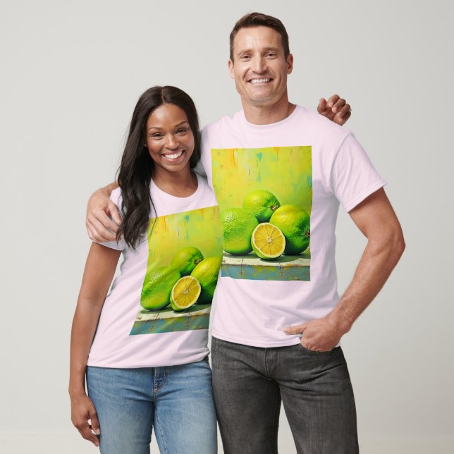 Limes' Bright Summer Pop Design T-Shirt (Unisex)
