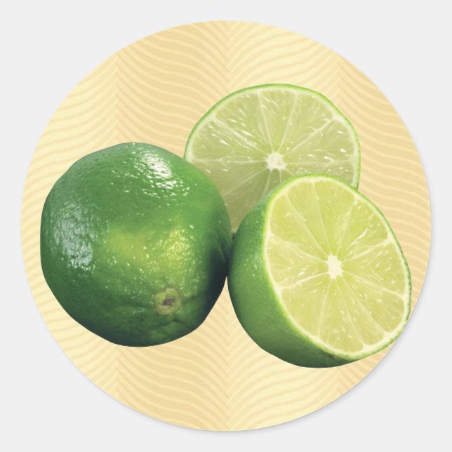 Limes Classic Round Sticker (Front)