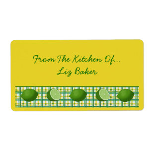 Limes From The Kitchen Of Label