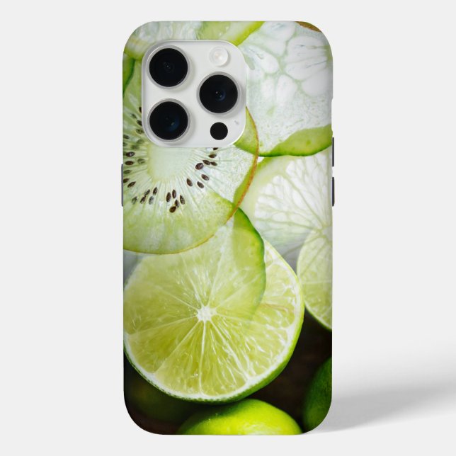 Limes, Kiwis, & Cucumbers Case-Mate iPhone Case (Back)
