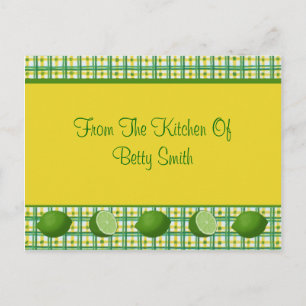 Limes Recipe Card