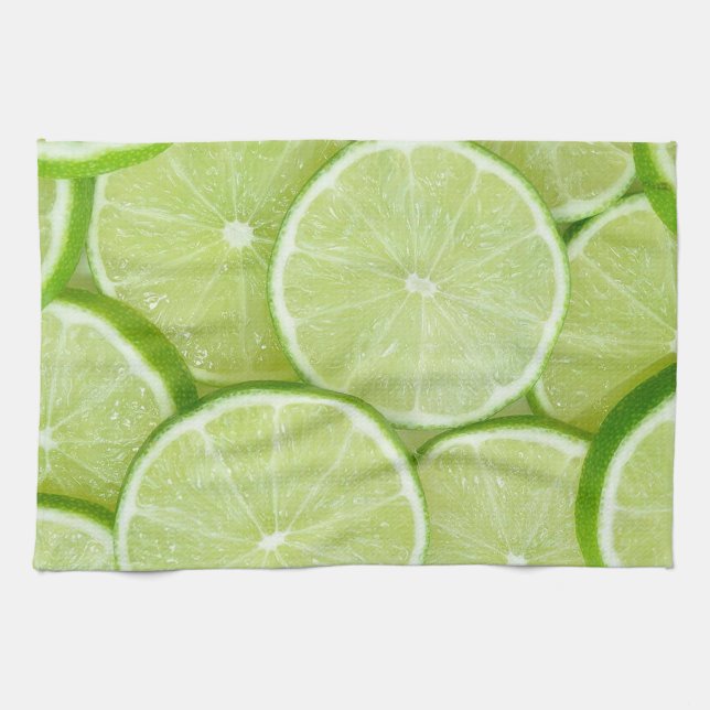 Limes Tea Towel (Horizontal)