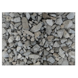 Limestone Gravel  Cutting Board