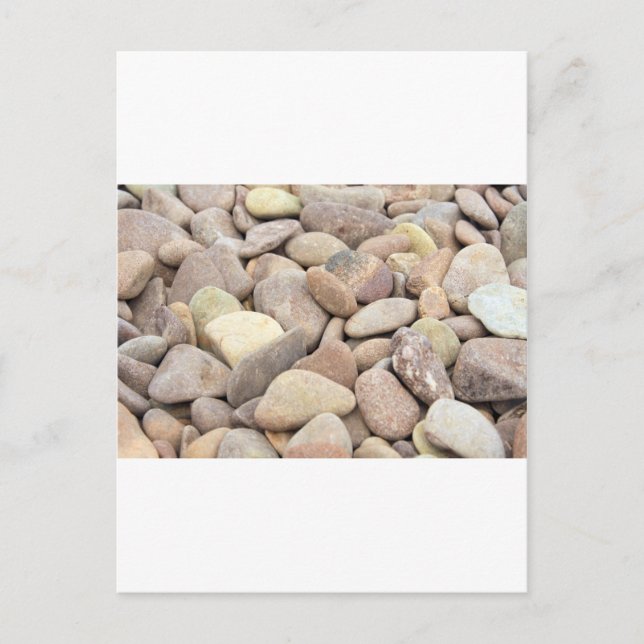 limestone pebbles postcard (Front)