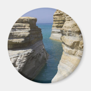 Limestone Rocks Rocks On Corfu Island Magnet