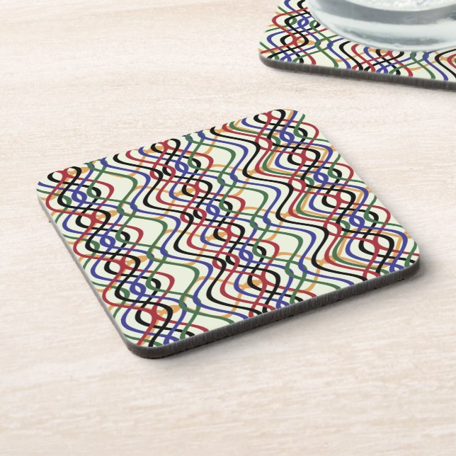Liminal Hard Plastic Coasters (Left Side)