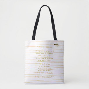 Liminality Tote by Poet Adiela Akoo Bag