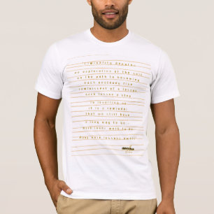 Liminality Unisex T-Shirt by Poet Adiela Akoo -