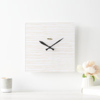 Liminality Wall Clock by Poet Adiela Akoo