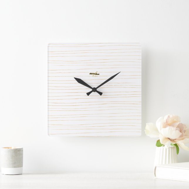 Liminality Wall Clock by Poet Adiela Akoo  (Home)