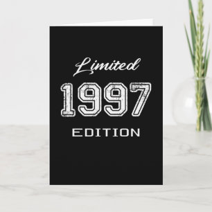 Limited 1997 Edition - Awesome Birthday Gift Card