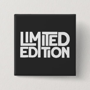 Limited Edition 15 Cm Square Badge