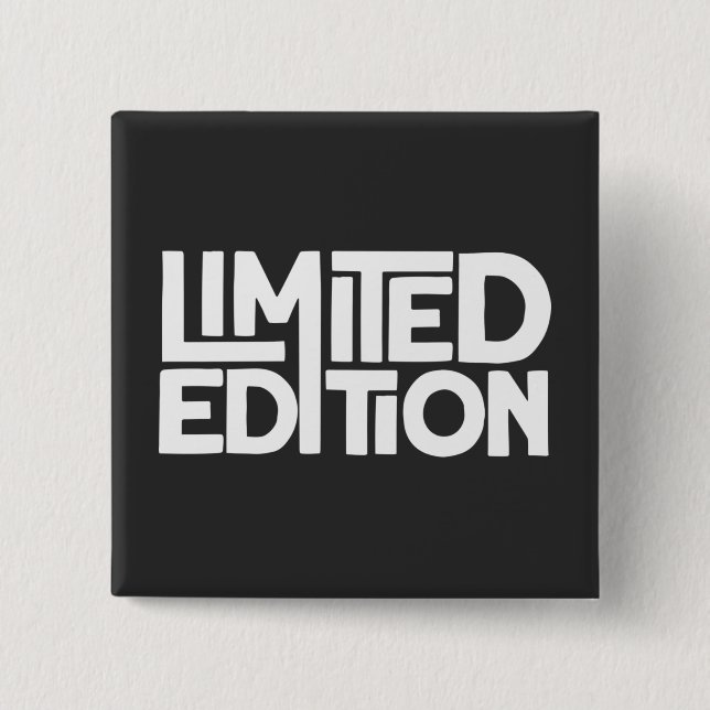 Limited Edition 15 Cm Square Badge (Front)