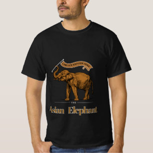 Limited Edition 1950 asian elephant for him black  T-Shirt
