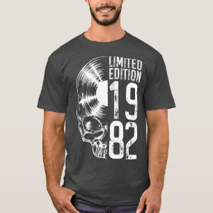 Limited Edition 1982 Vintage Vinyl Record Lover Go T-Shirt