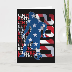 Limited Edition 2010 16 Years Soccer 16th Birthday Card