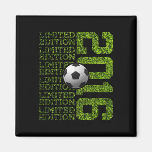 Limited Edition 2016 Soccer 10th Birthday  Magnet
