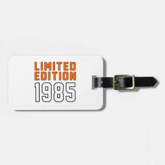 Limited Edition 30 Birthday Designs Luggage Tag