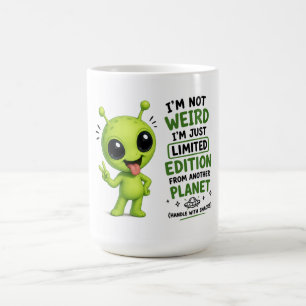 Limited Edition Alien Design Coffee Mug