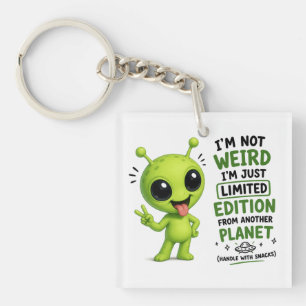 Limited Edition Alien Design Key Ring