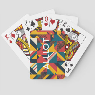 Limited edition alllot playing cards