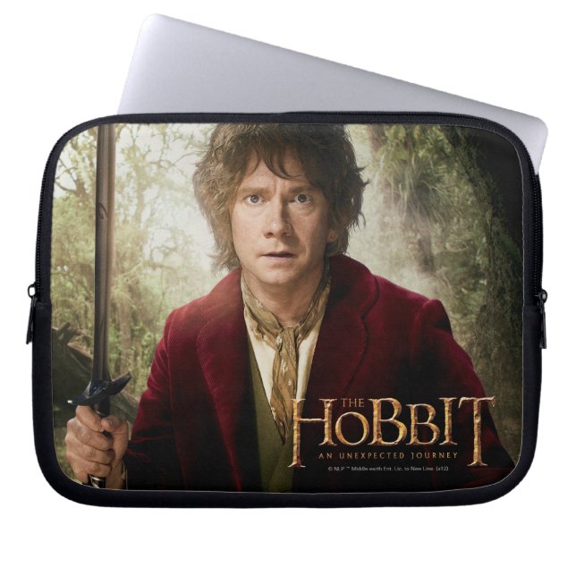 Limited Edition Artwork: BILBO BAGGINS™ Laptop Sleeve (Front)