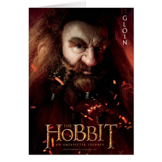 Limited Edition Artwork: Gloin (Front)