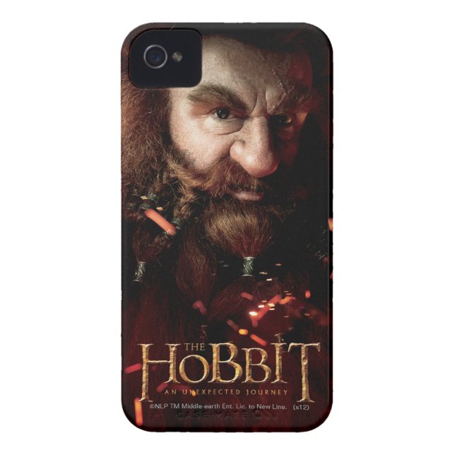 Limited Edition Artwork: Gloin Case-Mate iPhone Case (Back)